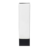 Medium Mono Square Vase - White