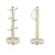 Typhoon Capsule Gloss Cream Steel Body Mug Tree and Towel Holder Twin Pack