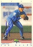 Joe Randa, Appleton Foxes - Expos Affiliate, 1992 Classic Best Autographed Card