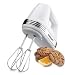 Cuisinart HM-50 Power Advantage 5-Speed Hand Mixer, Stainless and White