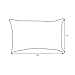 Pillow Perfect - 474847 Linen/Red French Postale Rectangular Throw Pillow