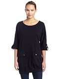 Sanctuary Clothing Womens New Skimp Top, Black, X-Small
