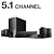 Sony HTSS360 5.1 channel Home Theater System (Black)