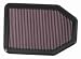2007-2008 Jeep Wrangler Air Filter Panel H- 7/8 in. L-11.75 in. W-8.25 in.