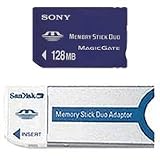 Buy 128MB Memory Stick Duo Sony MSH-M128 with adapter (CQW)