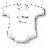 I'm Figna Vomick Baby Ultrasoft Onesie
