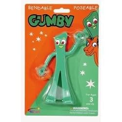 Gumby Suction Cup Posable Figure