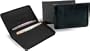 Clava 2103 Flap-Over Card Holder Wallet,Quinley Black