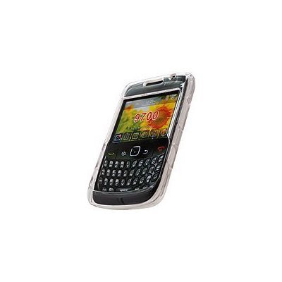 Crystal Hard CLEAR Transparent Cover Case for RIM BLACKBERRY ONYX 9700 BOLD 2 + Clear Belt Clip [WCP170]