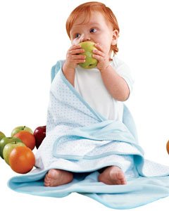 A&O Jordan Baby Infant Layette Reversible Blanket
