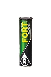 Dunlop Fort All Court 4 Tin Tube de 4 balles