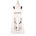 Cotton Floral Lace Panel Dress (Large Misses)