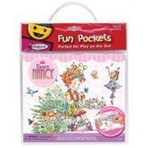 Childrens Toyshop  Toys : Fancy Nancy Fun Pockets Colorforms by University Games