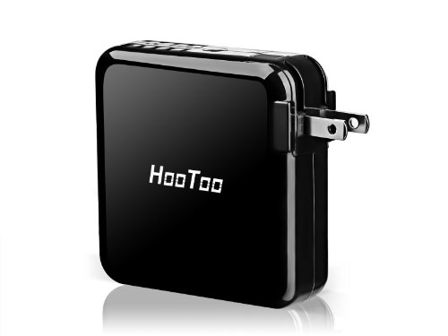 [New Arrival] HooToo® TripMate Elite Versatile Wireless N Travel Router with 6000mAh Battery Charger (Dual USB Wall Charger, USB Storage Wi-Fi Media Sharing, Access Point, Wi-Fi Mini Router & Bridge)