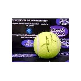 Daniela Hantuchova autographed Tennis Ball