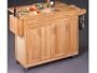 Home Styles 5023-95 Wood Top Kitchen Cart, Natural