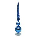 Glass Finial - Blue (Large)