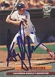 Gary DiSarcina, California Angels, 1992 Fleer Ultra Rookie Autographed Card