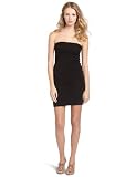 Three Dots Women's Light Weight Tube Dress,Black,Small