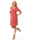 A Pea in the Pod: Elbow Sleeve Wrap Maternity Dress