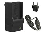 Premiun Tech PT-32 Rapid Travel Charger for Nkon EN-EL & Olympus LI-42B, KLIC-7006, NP-45