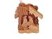Olive Wood Small Nativity Ornament (2.6"H)