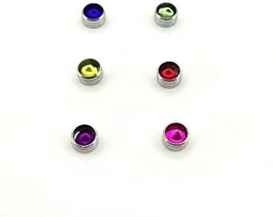 BASE GEAR (base gear) Plastic metal Mono Eye camera eye set (6 colors 6 pieces)