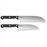 Ginsu 4861 Bakelite 2 Piece Santoku Knife Set
