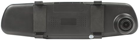 YcardLu JI-A10 Easy Install HD Ultrathin blue Lenses 4.3 HD Rear View Mirror, Car DVR Camera Recorder Dashboard Dashcam with G-sensor, Night Vision HD Video Recorder