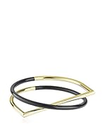 Uncommon Matters Pulsera plata bañada en oro 18 ct