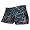 Gem Sports Black Paint Splatter Volleyball Spandex - Sublimated Compression Shorts - SIZE: X-Small
