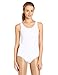 Capezio womens Team Basic Tank athletic leotards, White, X-Small US