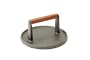 Charcoal Companion Cast Iron 7-Inch Diameter Grill Press, Round