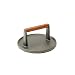 Charcoal Companion Cast Iron 7-Inch Diameter Grill Press, Round