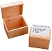 Single-File Wooden Recipe Box
