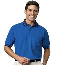 Outer Banks Tipped Polo w/ Pocket & Trim