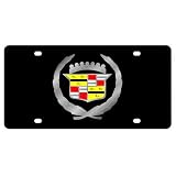 Cadillac Logo License Plate by Eurosport Daytona