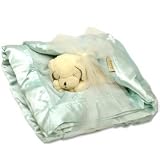 Blanket Set Baby Velboa with Baby Lab - Oceanmist Blue