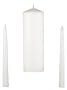 Hortense B. Hewitt Wedding Accessories Basic White Unity Candles, Set of 3
