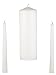 Hortense B. Hewitt Wedding Accessories Basic White Unity Candles, Set of 3