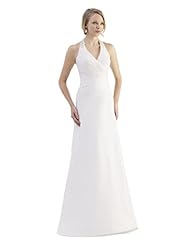 A-line V-neck Natural   Waistline Halter Chiffon Cutout Keyhole Beaded Ruched  Dress