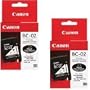 Canon Model BC-02 Black Cartridges, Pack Of 2