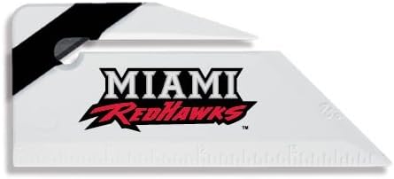 Miami University Angled Black Stripe Letter Opener 'Miami Redhawks'
