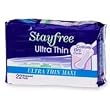 Stayfree Ultra Thin Maxi Pads, Heavy Protection 1022 - 22 pads / pk, 12 pack