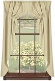 IMAGE OF Farmhouse Linen Prairie Curtain