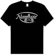 NAMASTE Yoga Meditation Eastern Saying T-shirt Tee Shirt - Black
