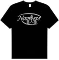 NAMASTE Yoga Meditation Eastern Saying T-shirt Tee Shirt - Black