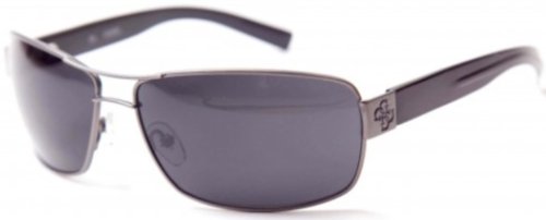 Guess Women's Gradient GU6588-GUN-35 Gunmetal Rectangle Sunglasses