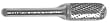 Champion USC3 Contractor Series Bright Finish Burs Solid Carbide Cylinder Shape Radius End 3/8" Cutter Diameter