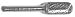 Champion USC3 Contractor Series Bright Finish Burs Solid Carbide Cylinder Shape Radiu...